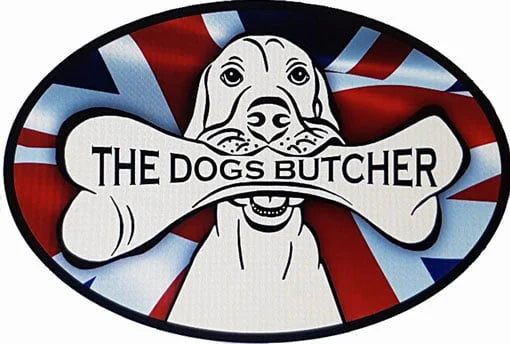 The dogs butcher raw food logo 