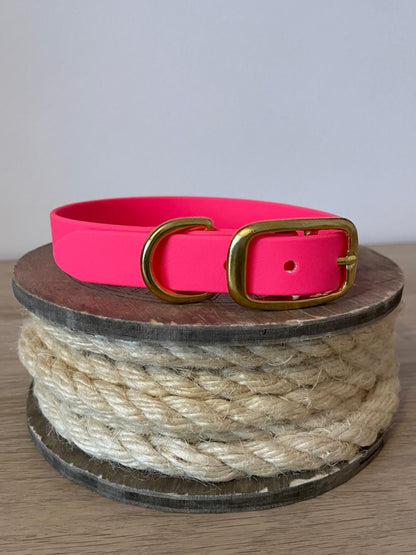 Biothane® Classic Collar - Neon pink