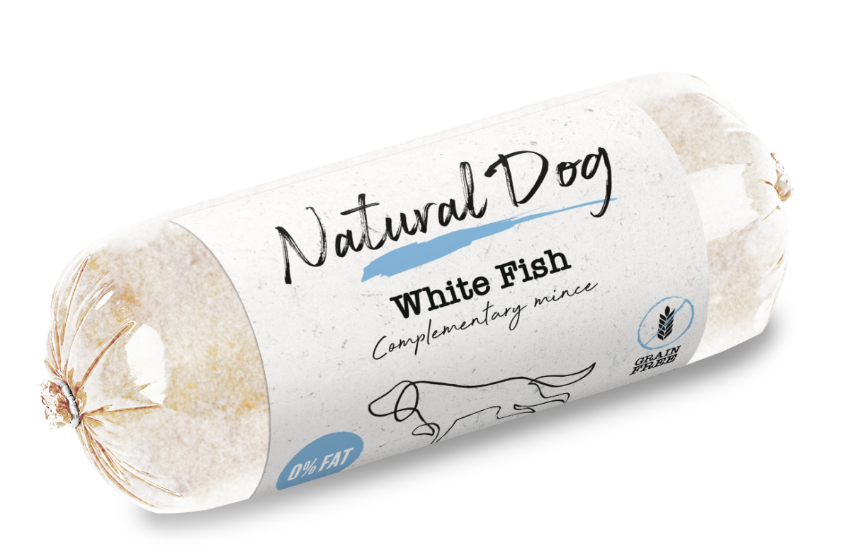 Natural Dog Chub- White fish 500g