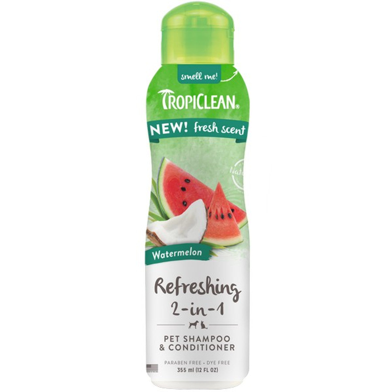 Tropiclean Watermelon refreshing 2in1 shampoo & conditioner 355ml