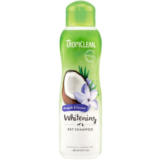 TropiClean Whitening Awapuhi and Coconut Shampoo 355ml
